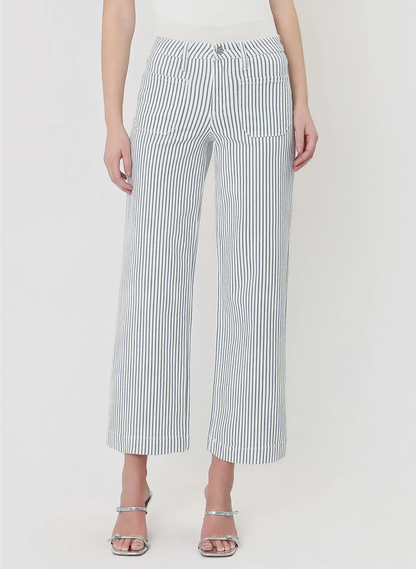 Harbor Stripe Denim Pants