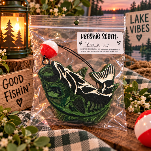 Bass fish freshie￼