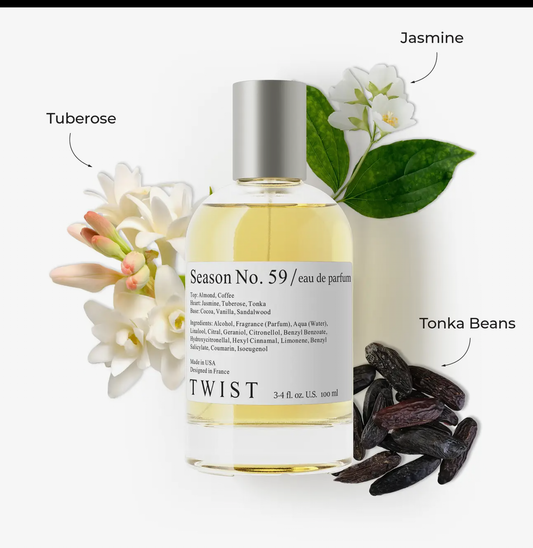 Twist season no. 59 inspired by C.H Good Girl Perfume