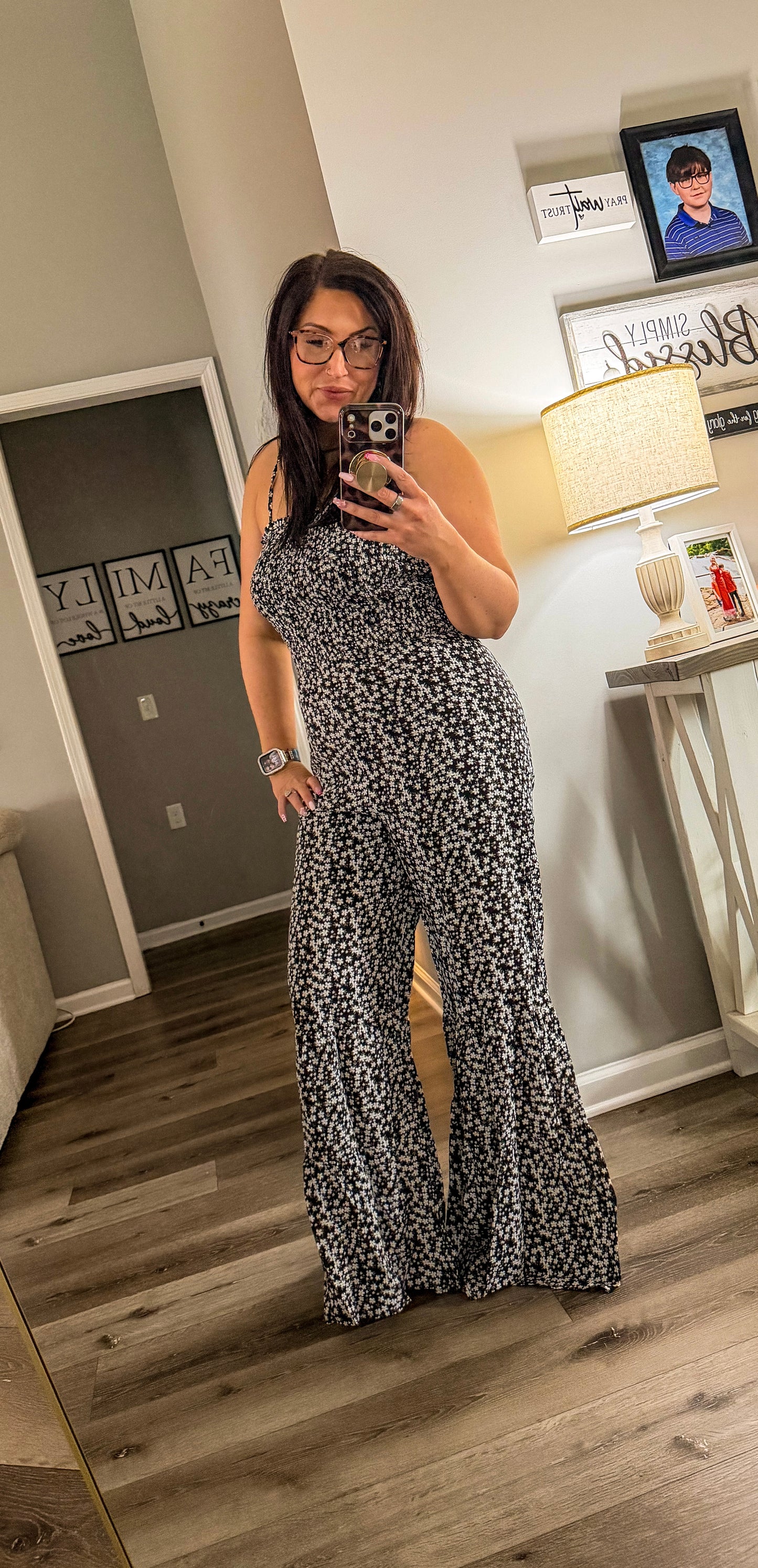 Floral Jumpsuit