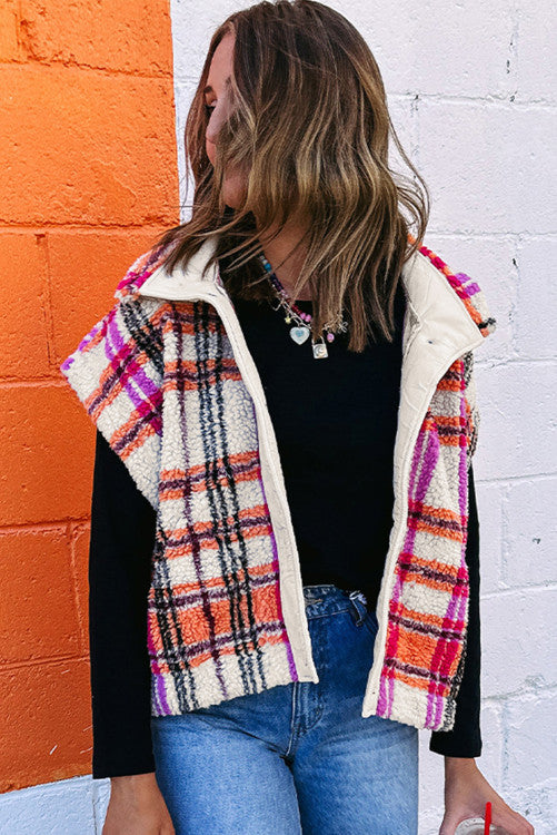 First Frost Plaid Vest