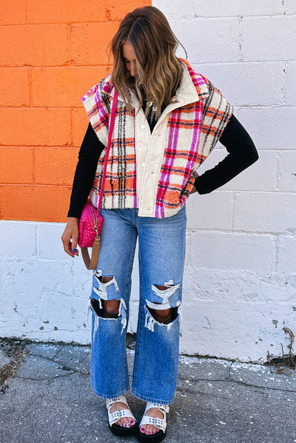 First Frost Plaid Vest
