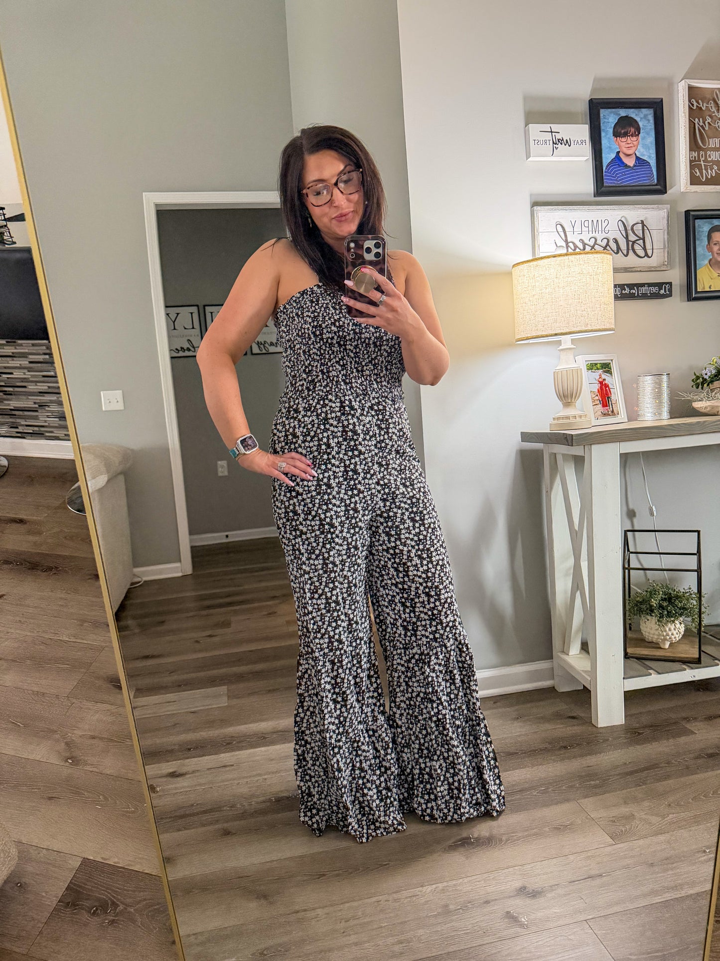 Floral Jumpsuit
