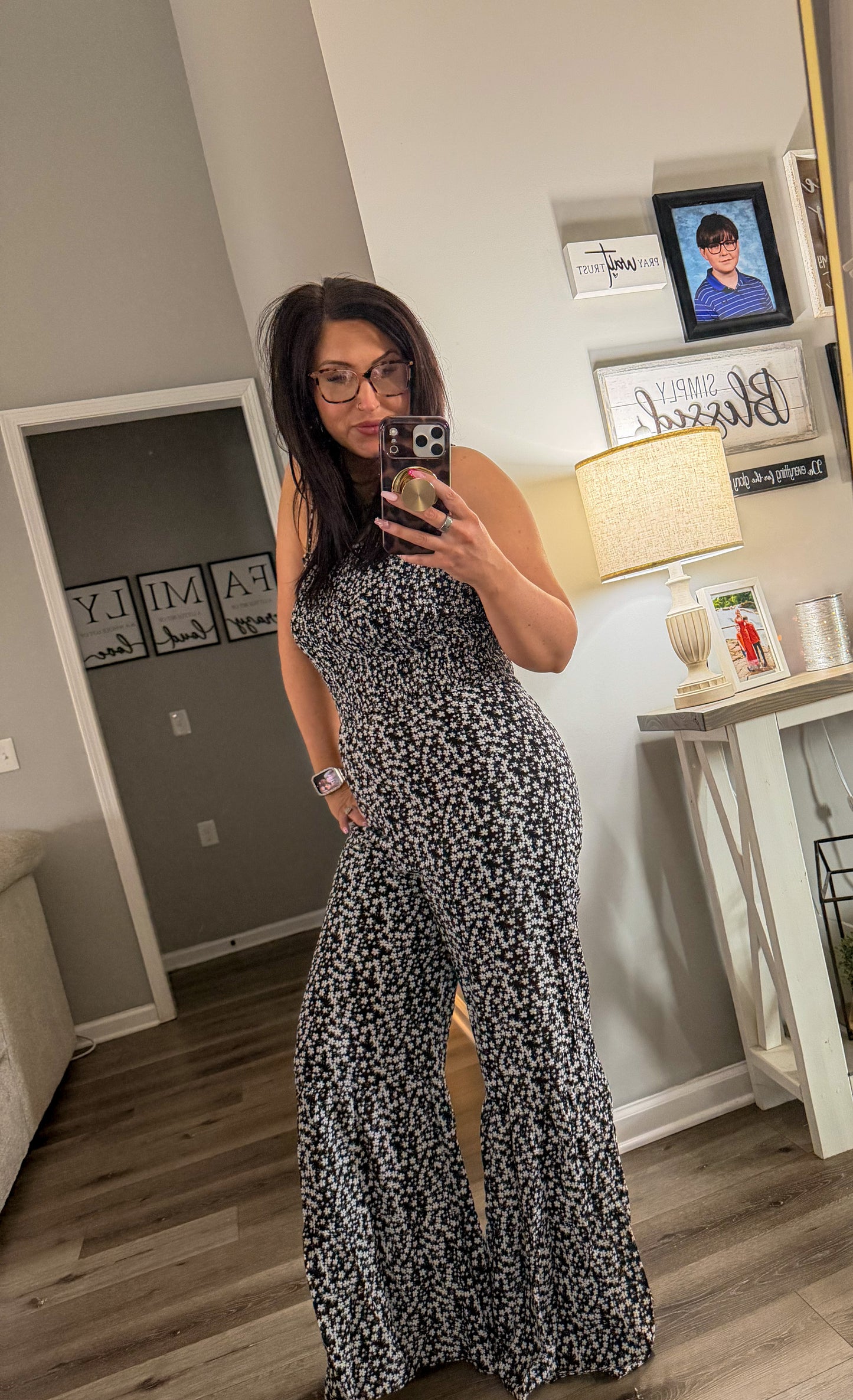 Floral Jumpsuit