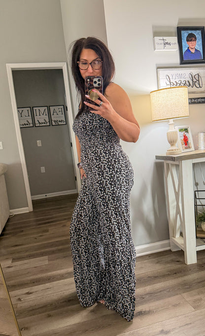 Floral Jumpsuit