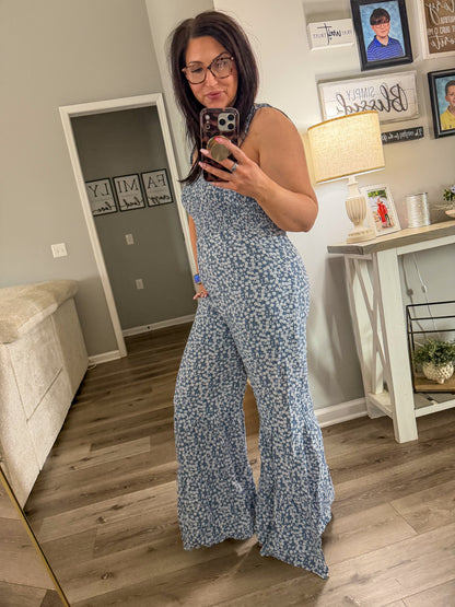 Floral Jumpsuit