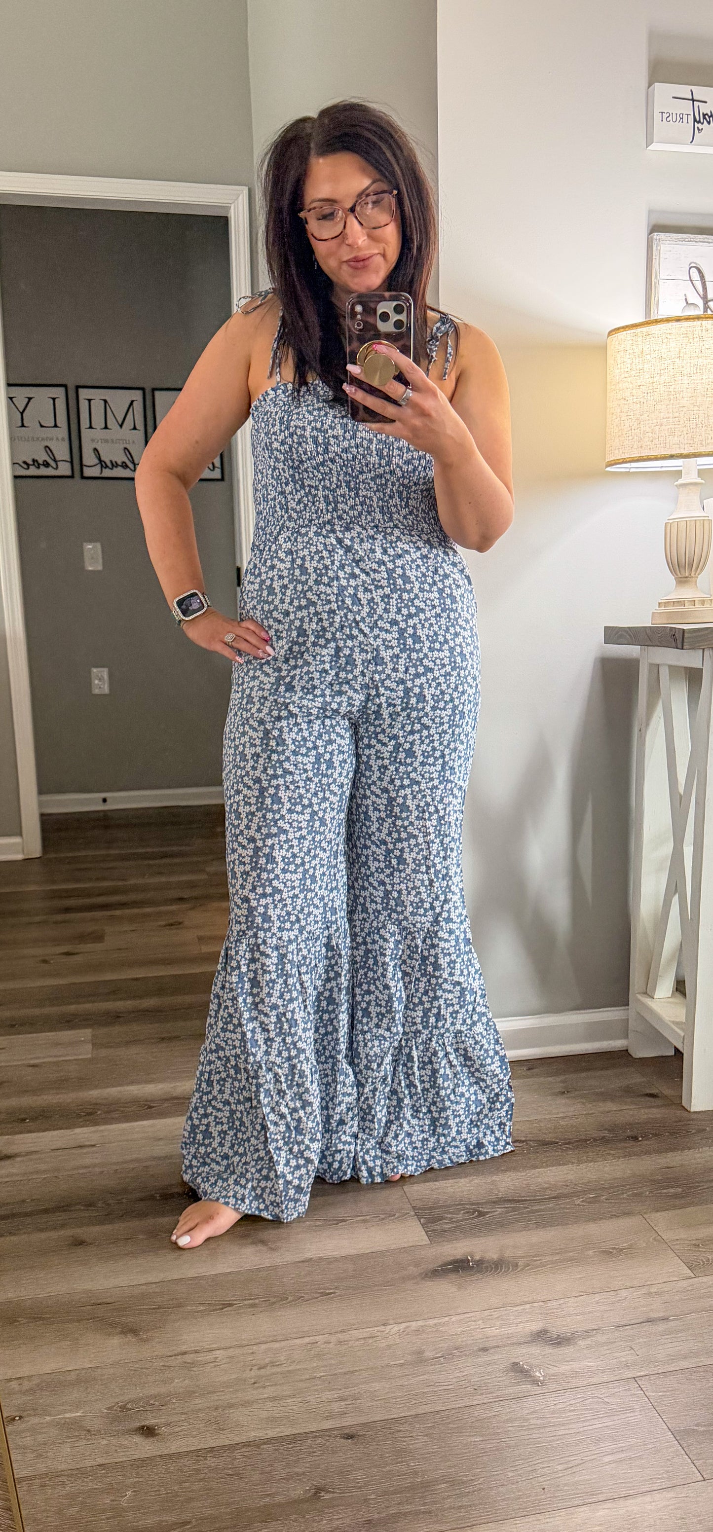 Floral Jumpsuit
