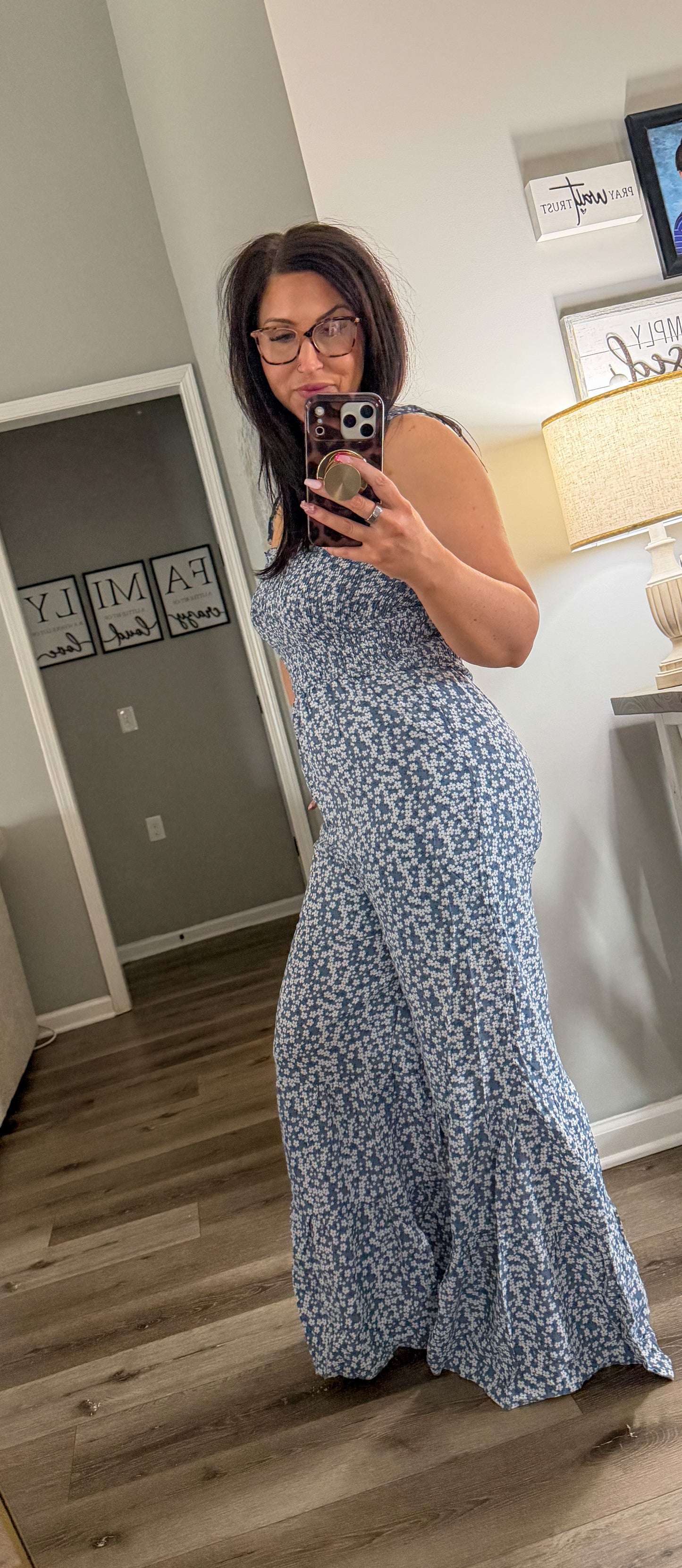 Floral Jumpsuit