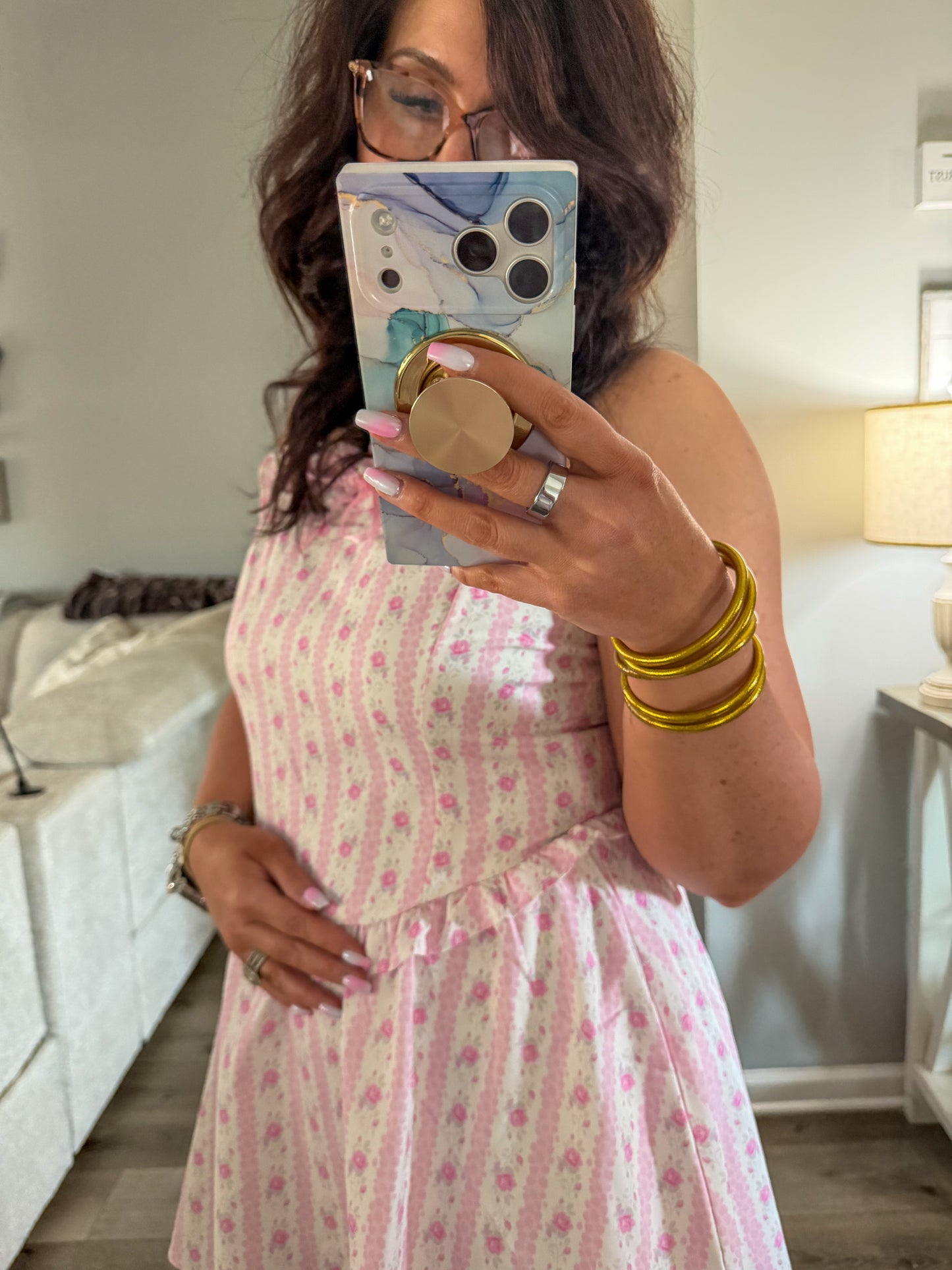 Petals and Lace Romper