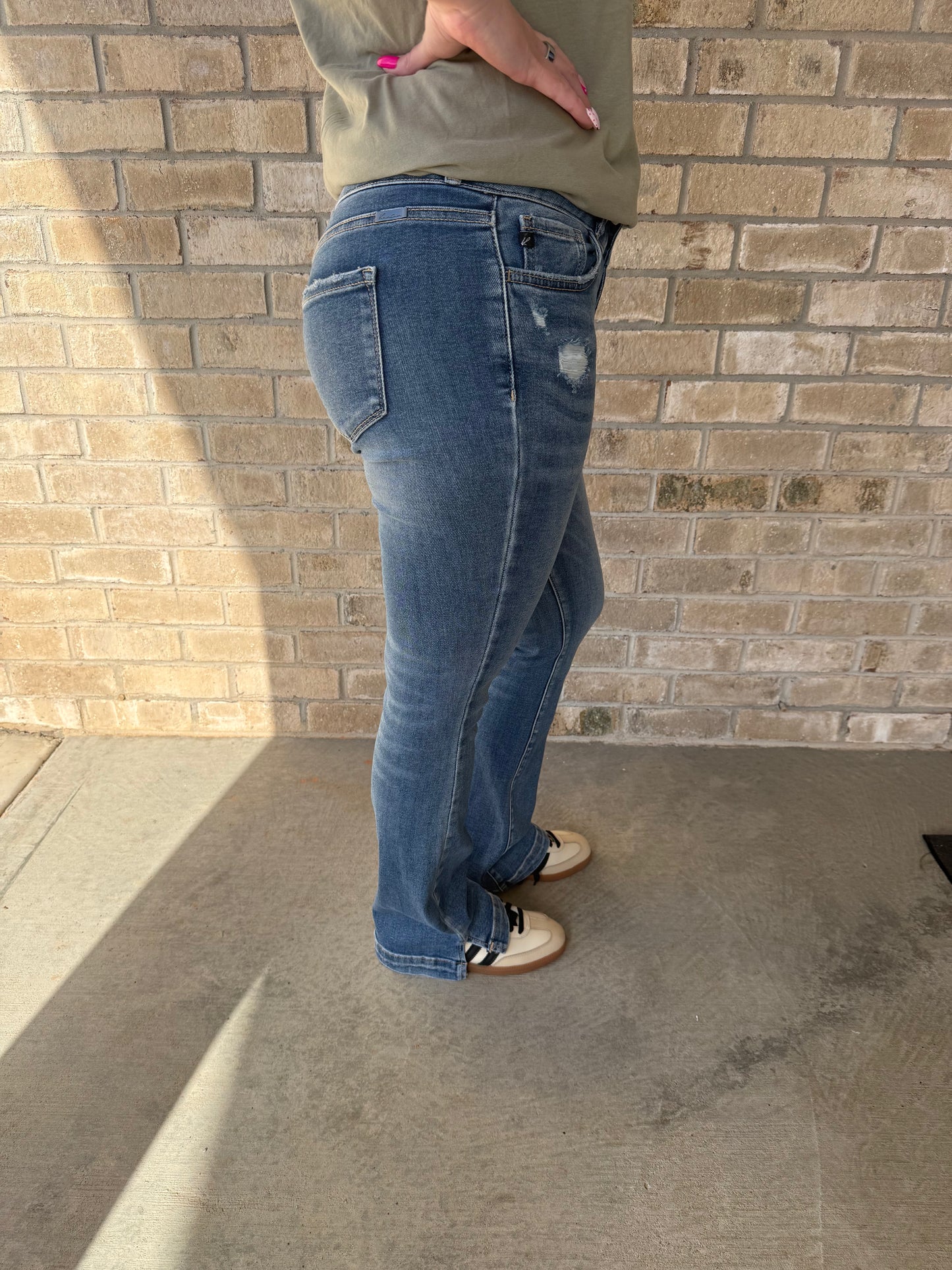 Kancan midrise bootcut jeans