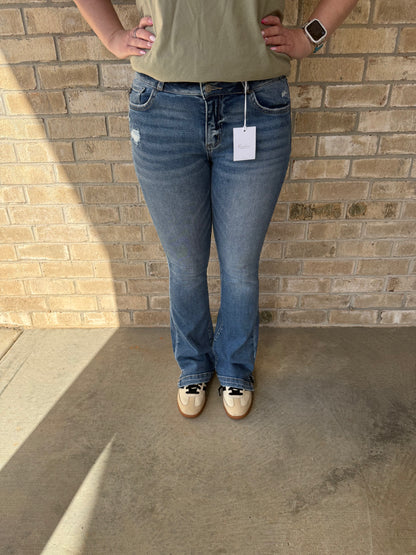 Kancan midrise bootcut jeans
