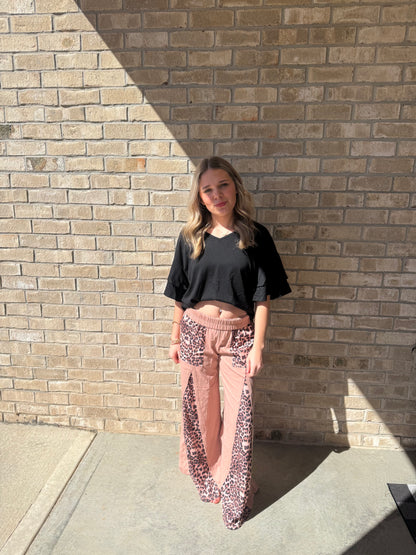 V neck ruffle sleeve shirt