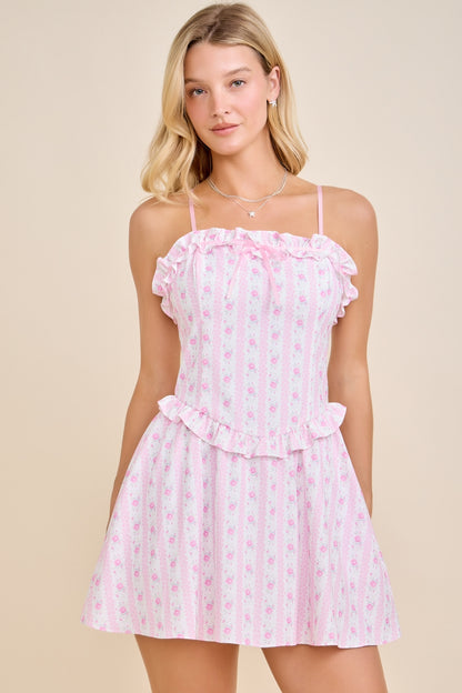 Petals and Lace Romper
