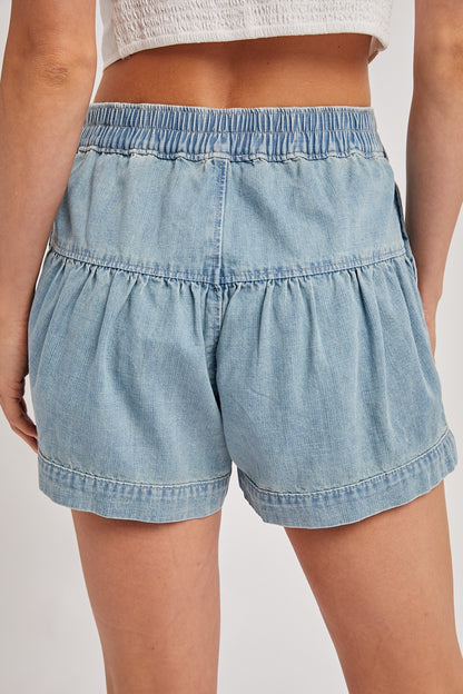 Pleaded Shorts