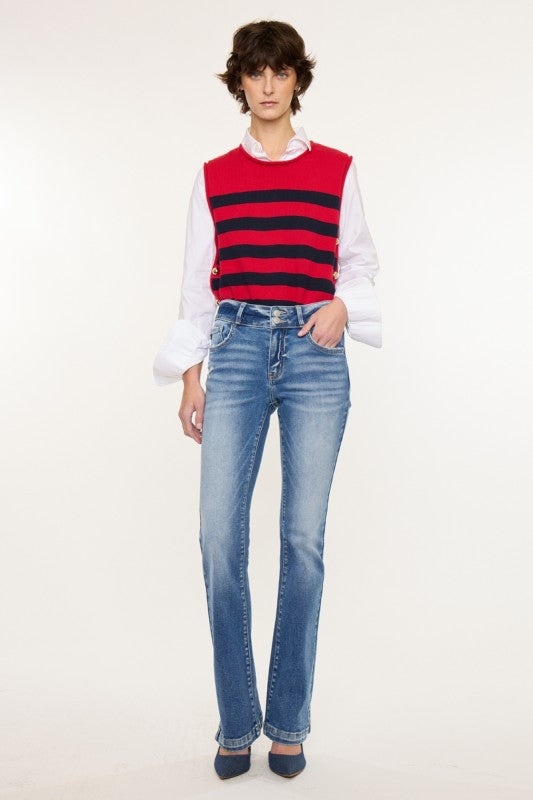 Kancan midrise bootcut jeans